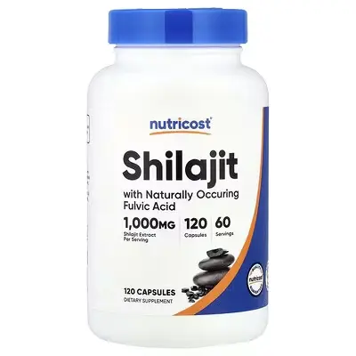 Nutricost Shilajit 1,000mg Capsules
